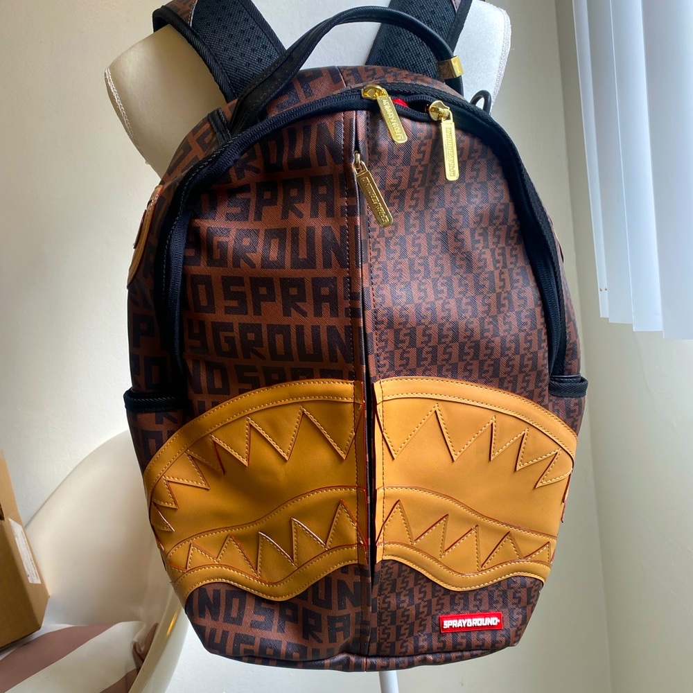 Brand new sprayground bag pack
